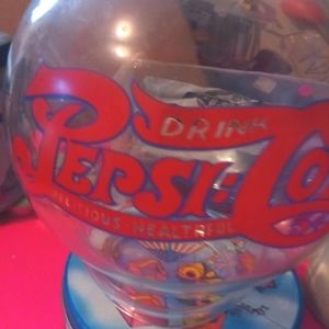 Vintage Pepsi gum ball globe